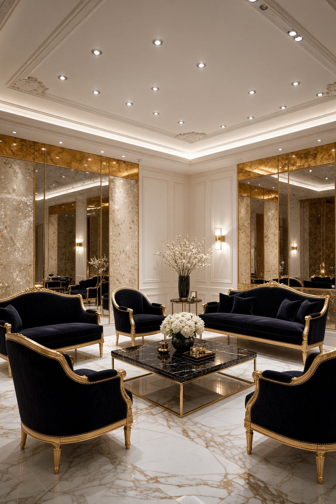A private appointment with your adviser — at our Antwerp salon, with our partners in other European cities and almost worldwide, or an online meeting, everywhere, wherever suits you. A creative, fruitful conversation, personal guidance, and complete discretion — at your pace.